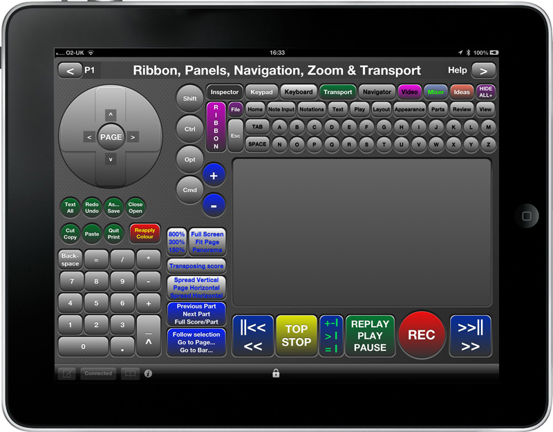 iPad navigation